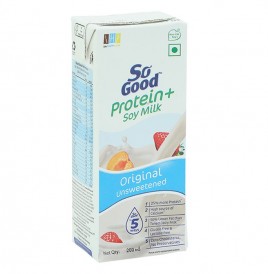So Good Protein + Soy Milk (Original Unsweetened)  Tetra Pack  200 millilitre